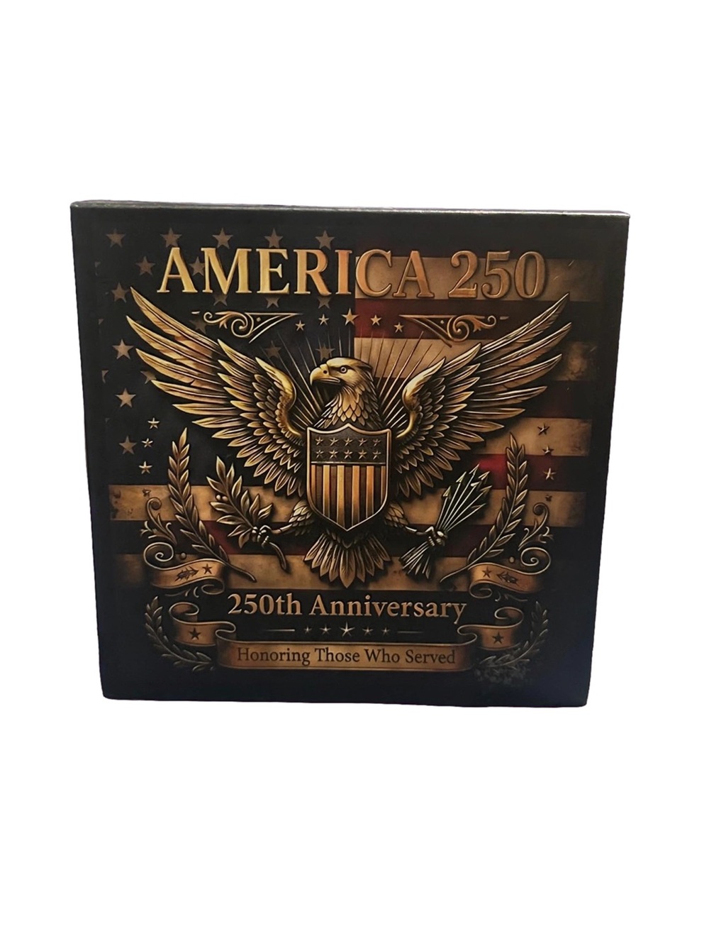 9Pcs U.S. 250th Anniversary Commemorative Coin Gift Set